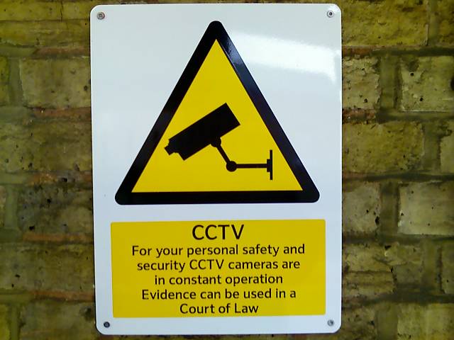 Cctv Camera Sign